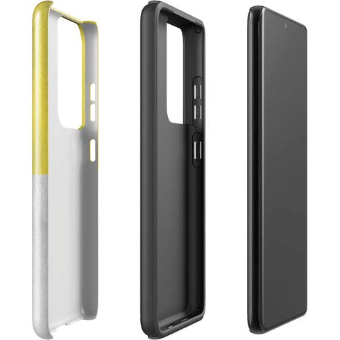 Vatican City Flag Distressed Galaxy S21 Ultra 5G Pro Case